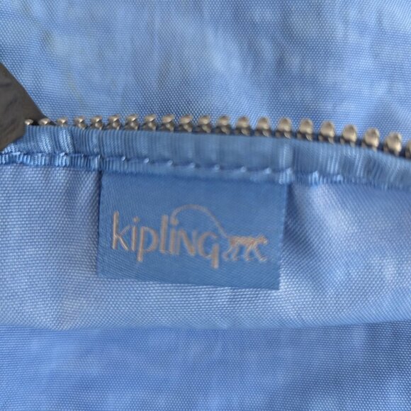 Kipling Crossbody Bag Blue - Pre-Owned - Fast Canada Ship - 100% AUTHENTIC - Picture 7 of 13